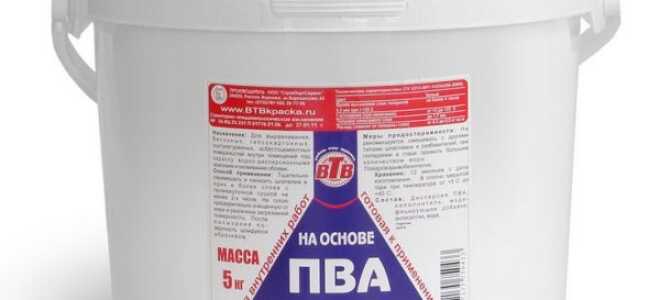 Шпаклевка с клеем ПВА в составе