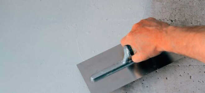 Шпатлевка по бетону для наружных работ