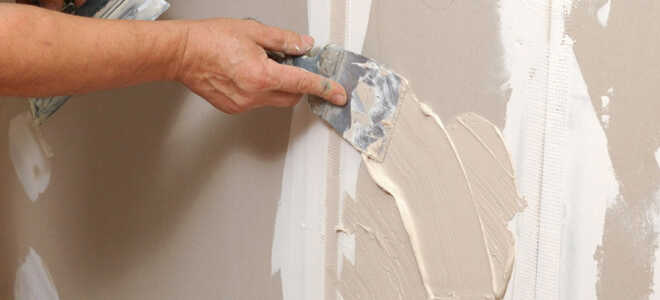 Как правильно шпаклевать стены из гипсокартона?