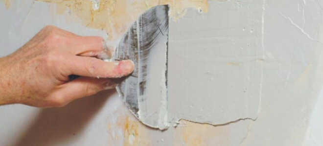 Шпаклевка стен разными способами