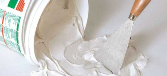 Описание, характеристики и применение латексной шпатлевки