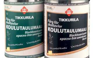 Грифельная краска: где можно применять