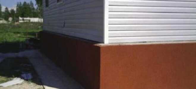 Чем покрасить фундамент дома и как это сделать правильно