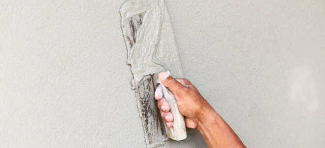 Шпатлевка под обои