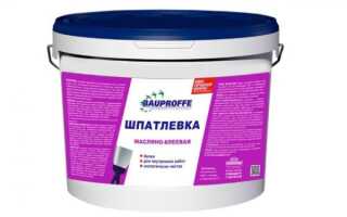 Состав, характеристики и применение масляно-клеевой шпаклевки