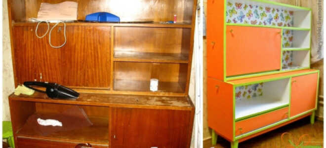 Как покрасить шкаф в белый цвет своими руками