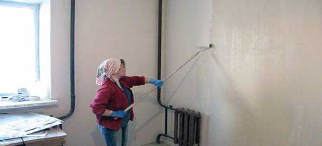 После шпаклевки нужно ли грунтовать стены, и зачем делать это перед ней