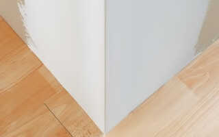 Особенности шпаклевания углов стен