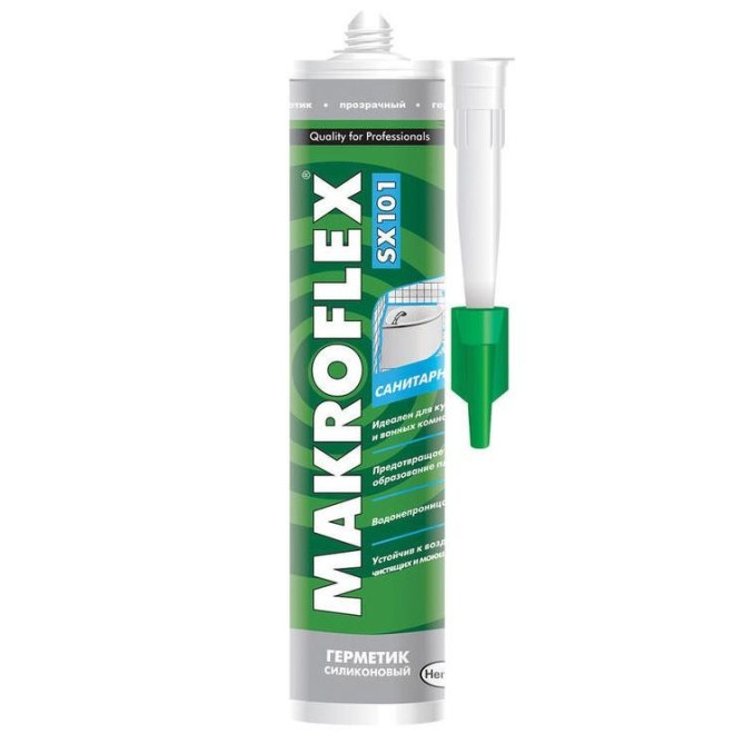 сантехнический силиконовый герметик Makroflex