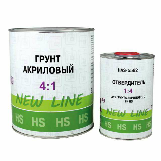 Грунт и отвердитель 