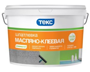 Масляно-клеевая шпатлевка