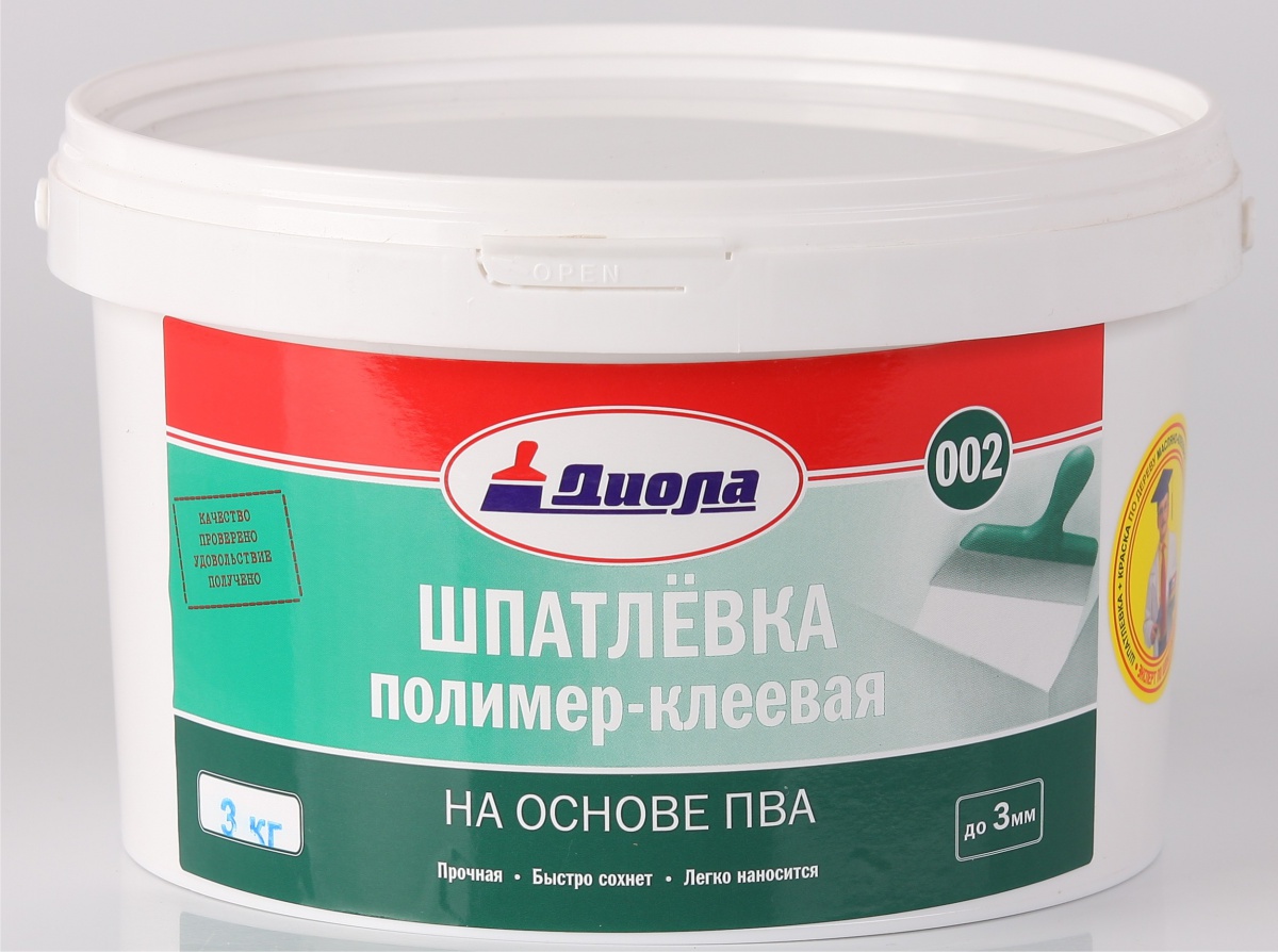 Быстросохнущая шпаклевка 