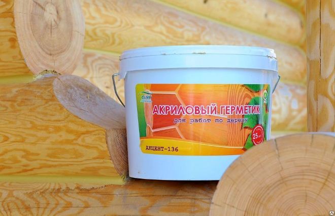 Акриловый герметик для дерева
