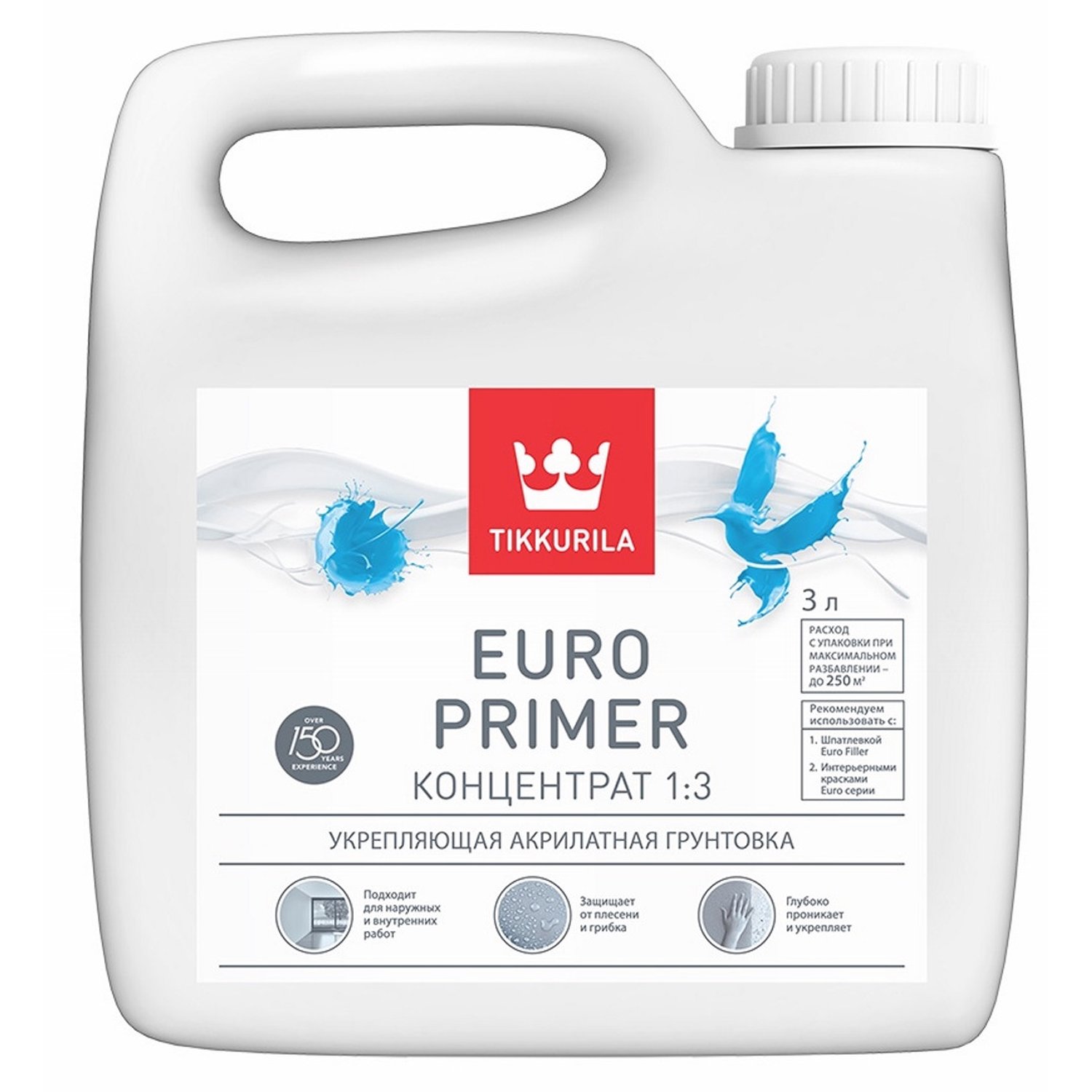 Грунтовка Tikkurila Euro Primer