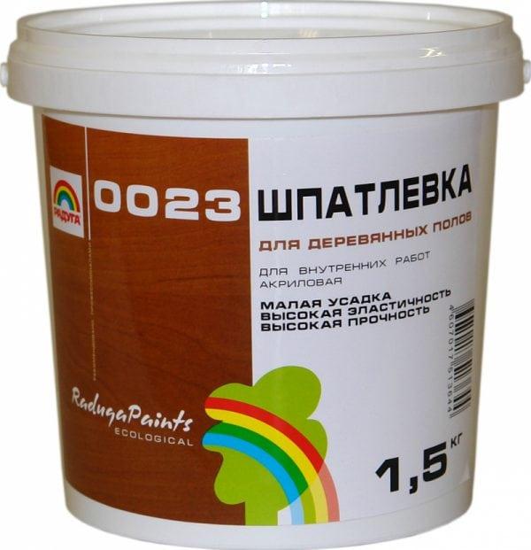 Акриловая шпаклевка для деревянного пола