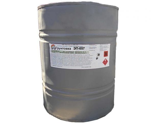 Грунтовка с содержанием цинка Антикоррозионная грунтовка ЭП-057