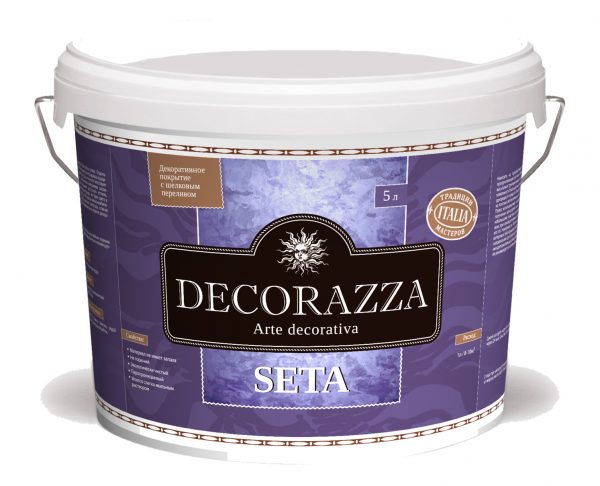 Decorazza Seta декоративная штукатурка с эффектом натурального шёлка