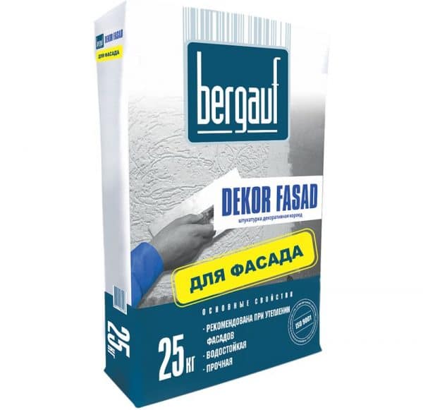 Декоративная штукатурка Bergauf Dekor Fasad