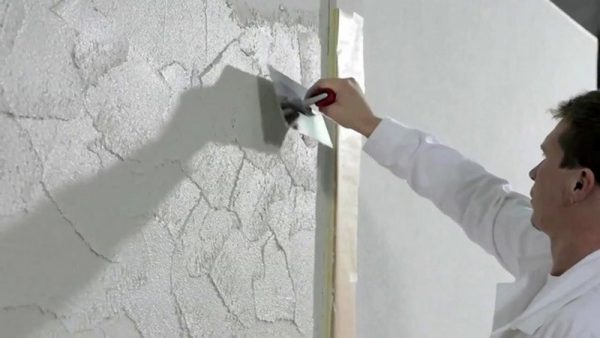 Декоративная штукатурка из РОТБАНДА