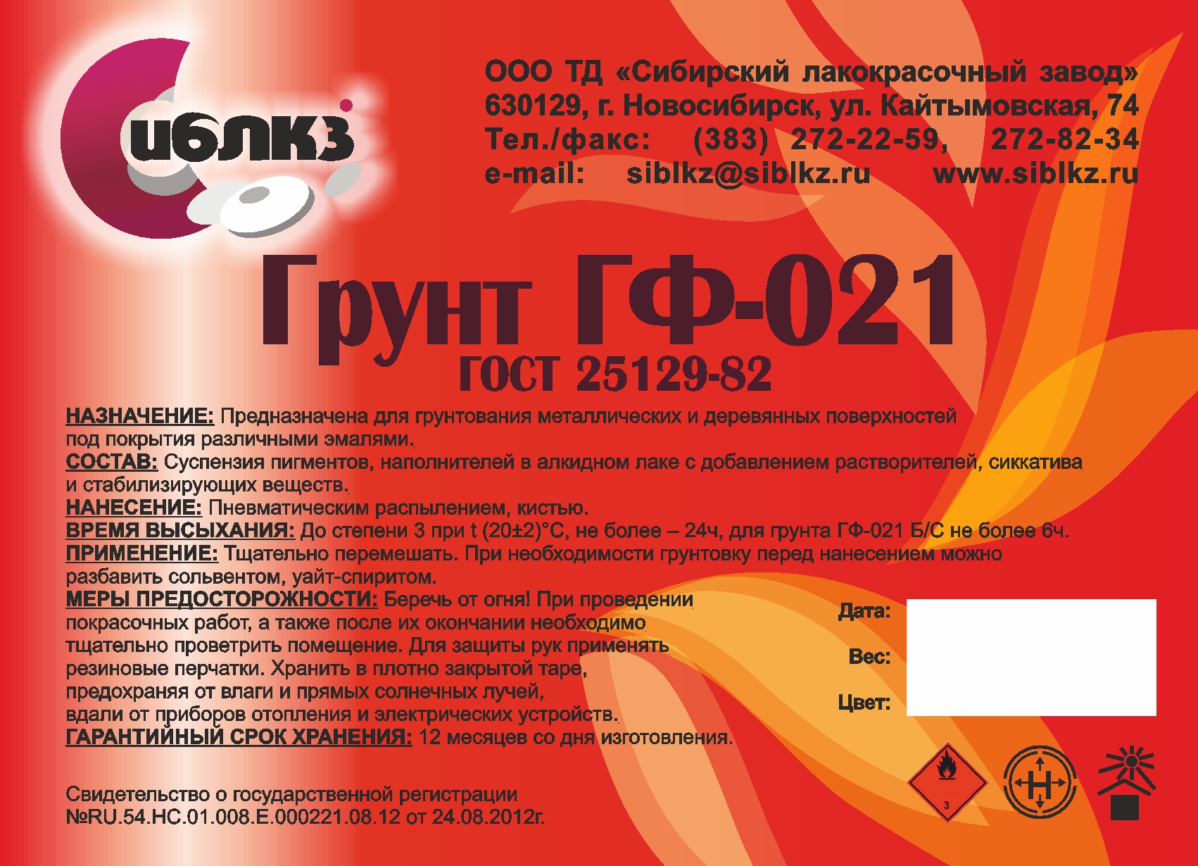 Состав грунтовки