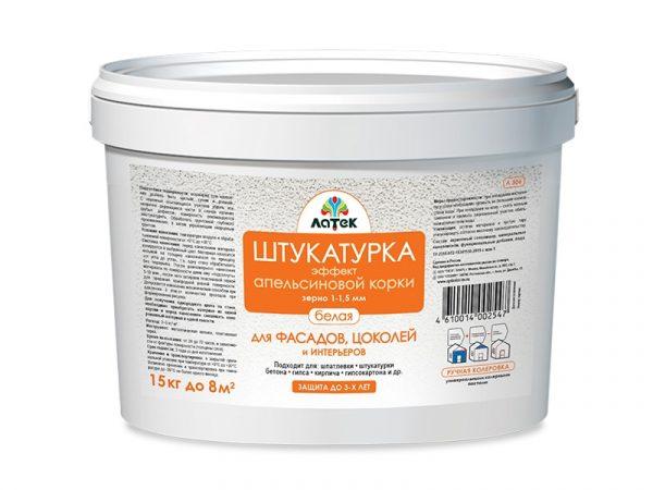 Фактурная смесь с эффектом апельсиновой корки
