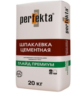 Цементная шпаклевка