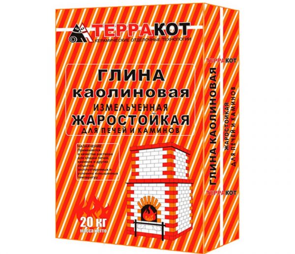 Каолиновая глиняная смесь