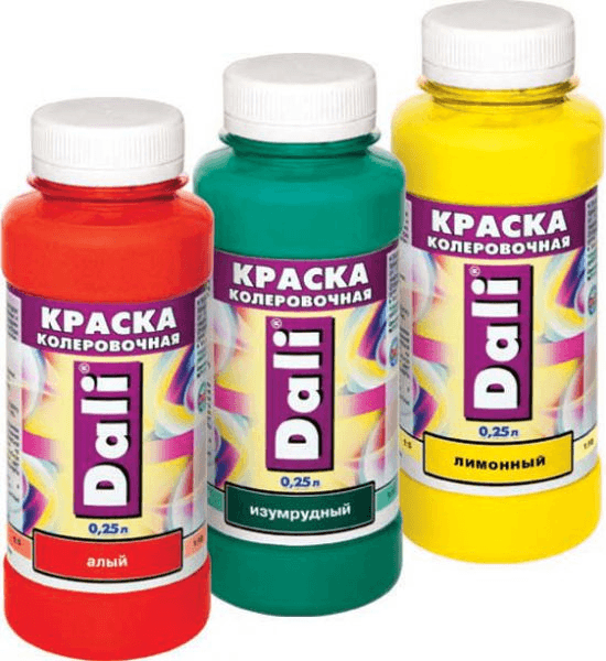 Колеровочные пасты для краски и шпатлевки Колеровочные пасты для краски и шпатлевки