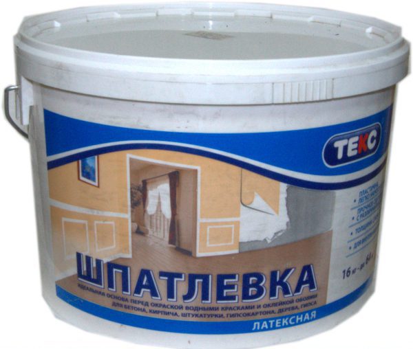 Латексная шпатлевка Текс