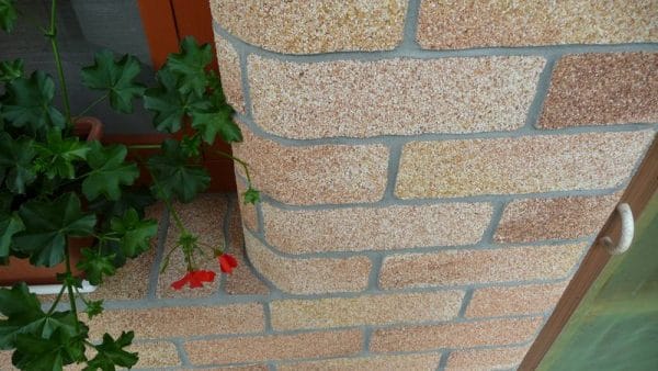 Камешковая штукатурка фасад