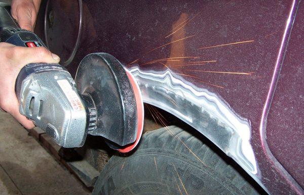 Подготовка кузова к шпатлеванию