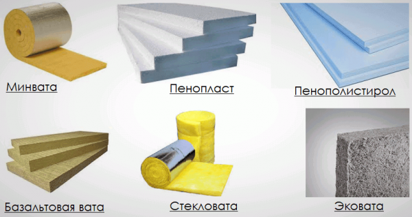 Разновидности утеплителей под штукатурку