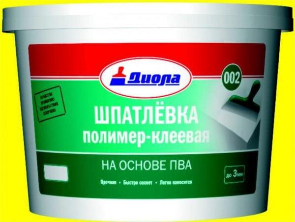 Полимерно-клеевая шпаклевка на основе ПВА