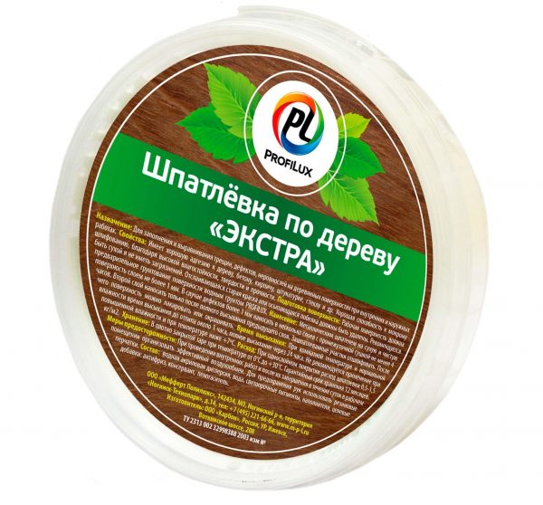 Шпаклевка Профилюкс по дереву Экстра