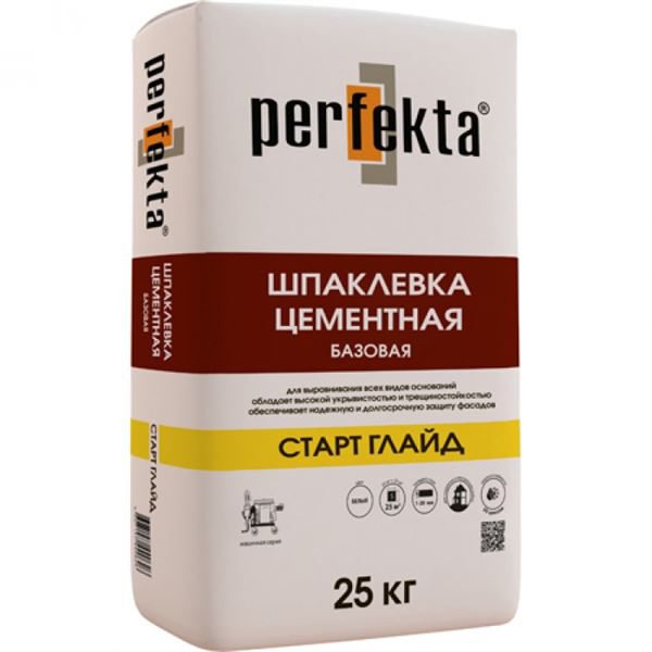 Стартовая шпаклевка компании PERFEKTA