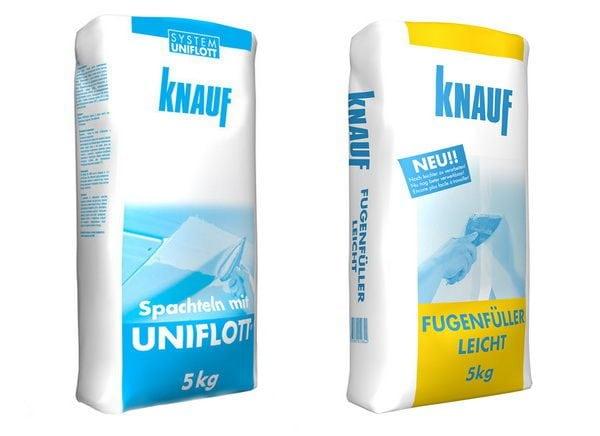 Шпаклевочные смеси Кнауф