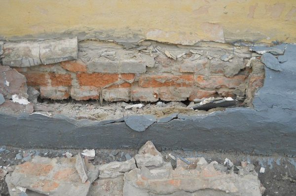 Штукатурка слабо устойчива к механическому воздействию