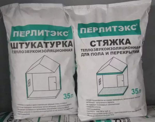 Штукатурные смеси с перлитом