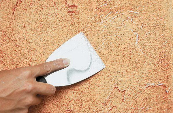 Техника нанесения фактурного покрытия