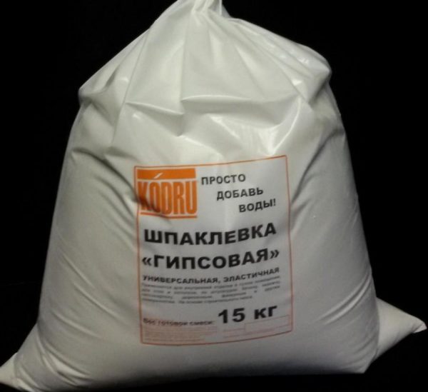 Универсальная гипсовая шпаклевка