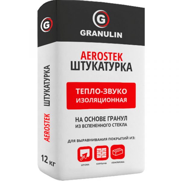 Звукоизоляционная смесь Granulin AEROSTEK