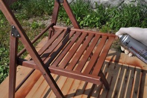Нанесение краски из баллончика