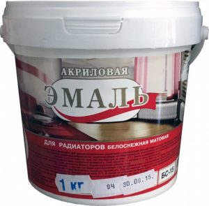 Акриловая эмаль