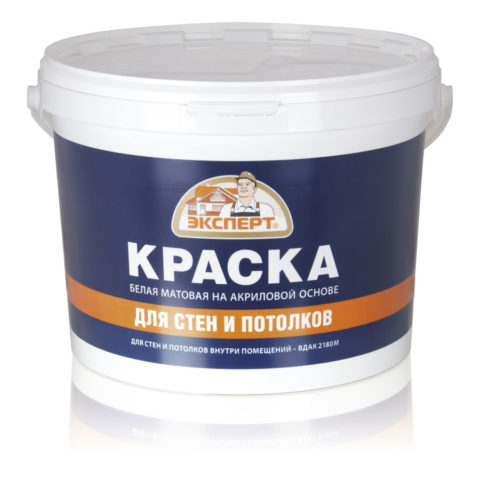 Акриловая интерьерная краска