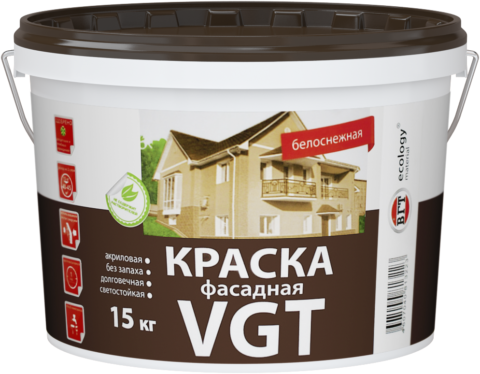 Акриловая краска для наружных работ