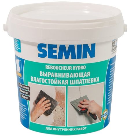 Акриловая шпатлевка продается готовой к применению