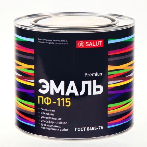 Эмаль ПФ-115, самая популярная марка масляных красок