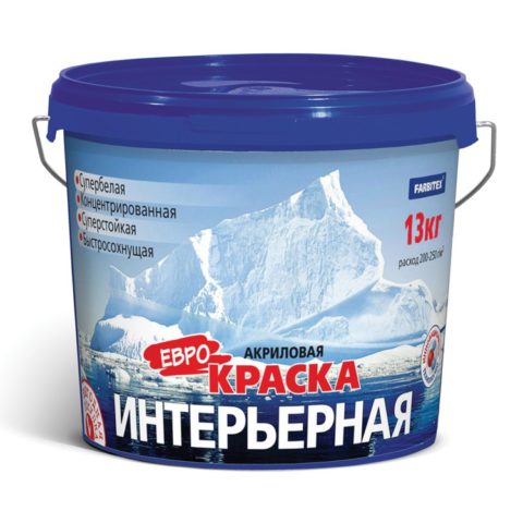 Интерьерная акриловая краска