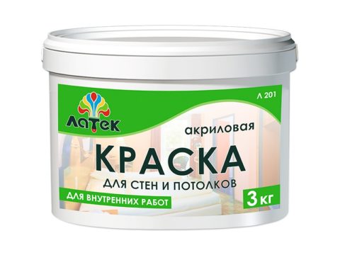 Красящая основа для стен и потолков