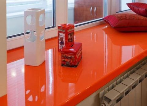 Покраска подоконника